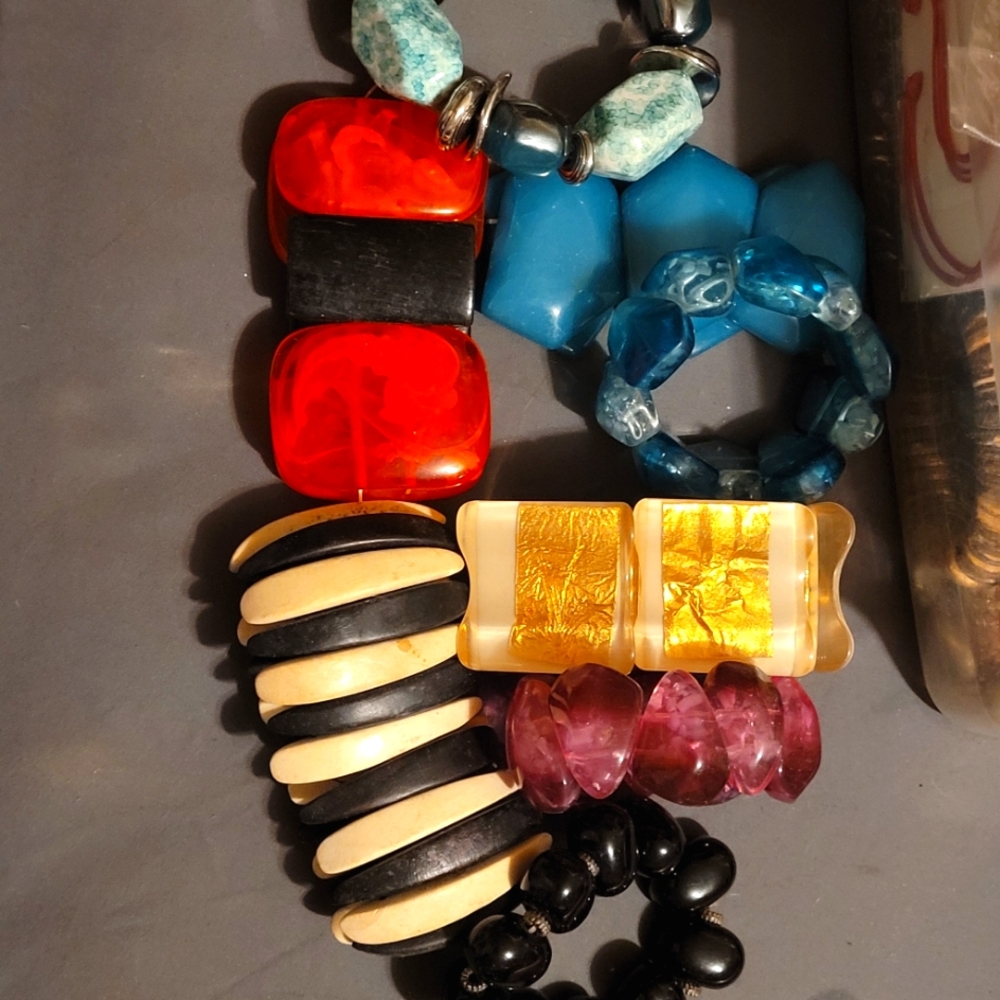 Chunky Vintage Bracelet Lot